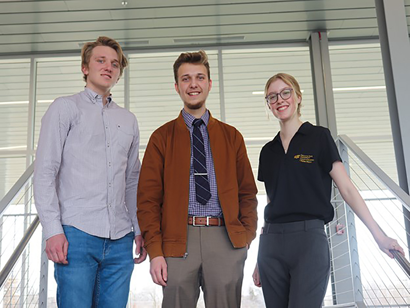 Three Wichita State University freshmen created Everwhen, meant to be a low-cost and time saving way to identify which available spots in parking lots. 