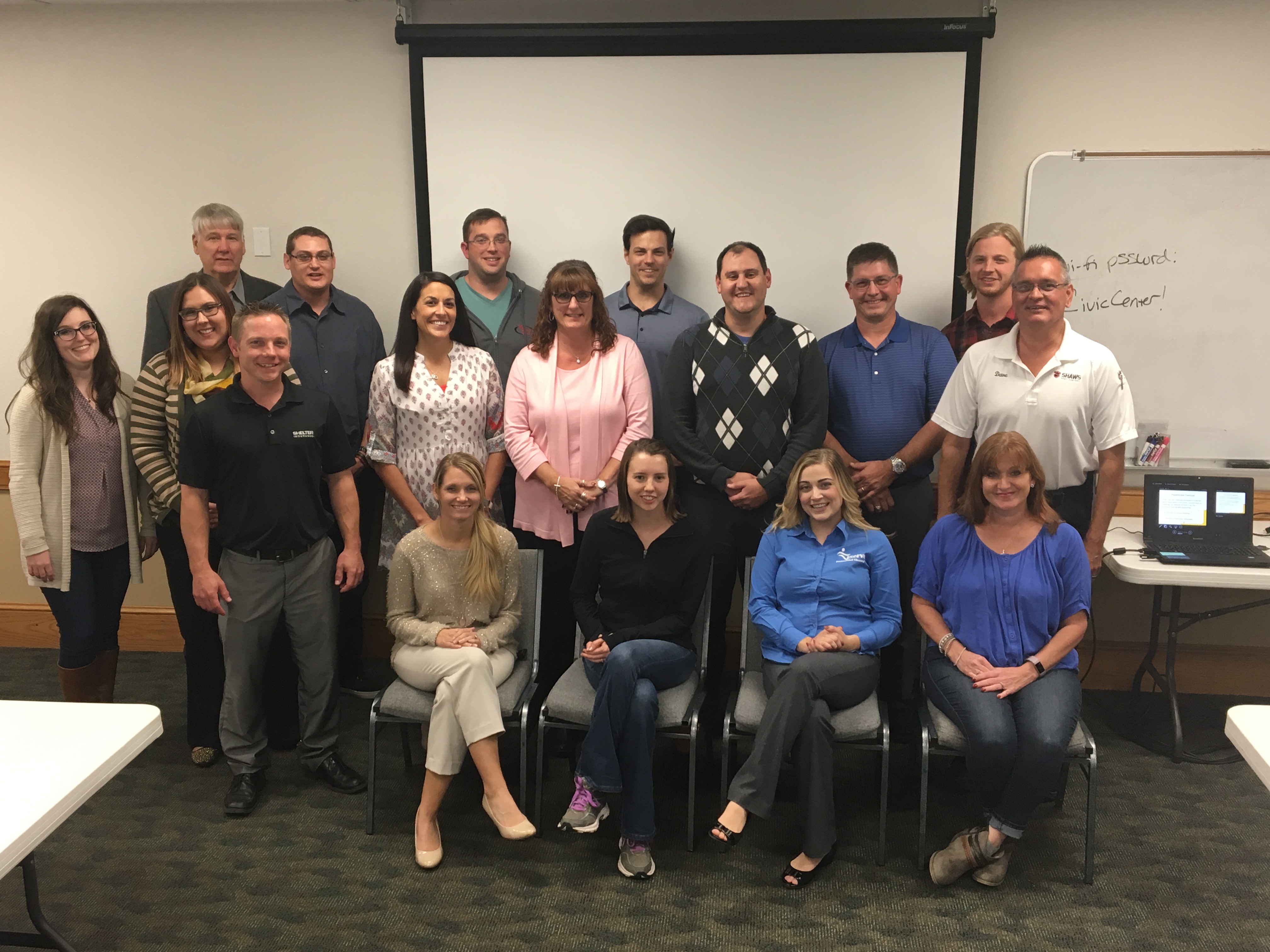 Group photo of the participants of the Fall 2017 Growing Rural Businesses Training in El Dorado.