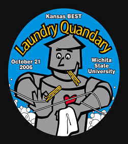 Laundry Quandry logo. 