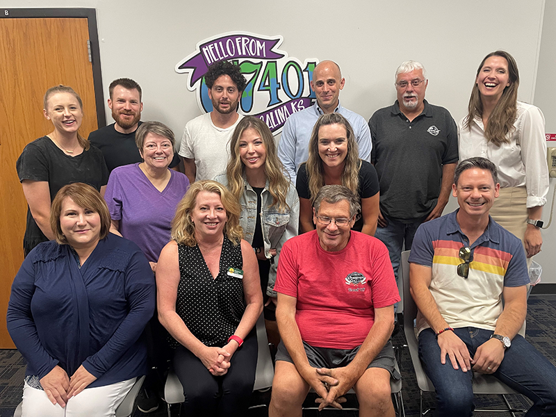 Group photo of the participants from the Fall 2023 Growing Rural Business Trainingin in Saline County
