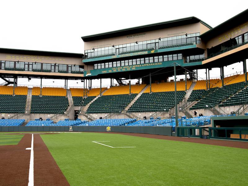 Photo of Eck Stadium, Tyler Field.