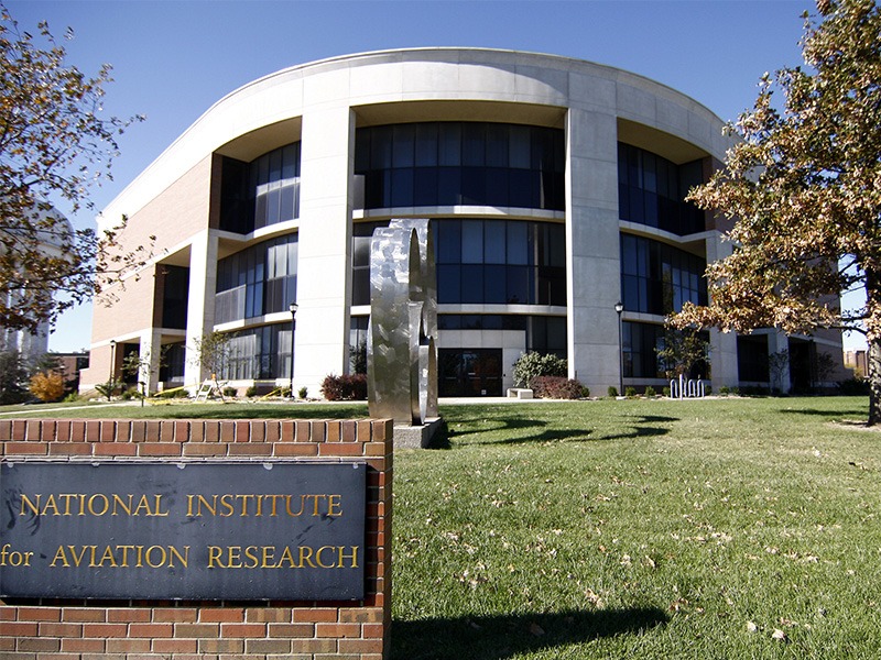 Photo of the National Institute for Aviation Research building.