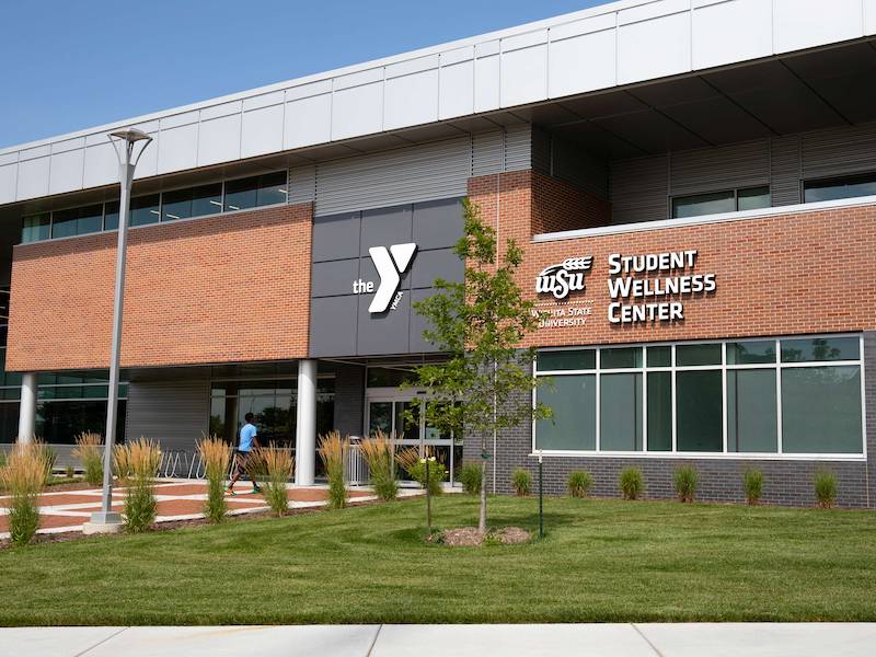 Photo of Steve Clark YMCA and Student Wellness Center.