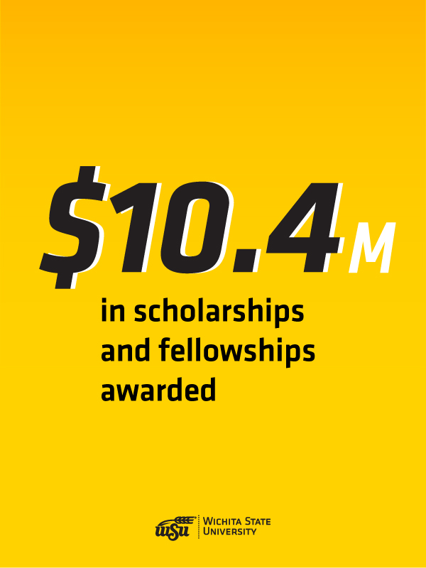 $10.4 million in scholarships and fellowships awarded