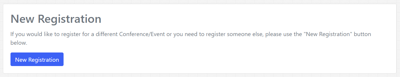 IRIS new registration system screenshot