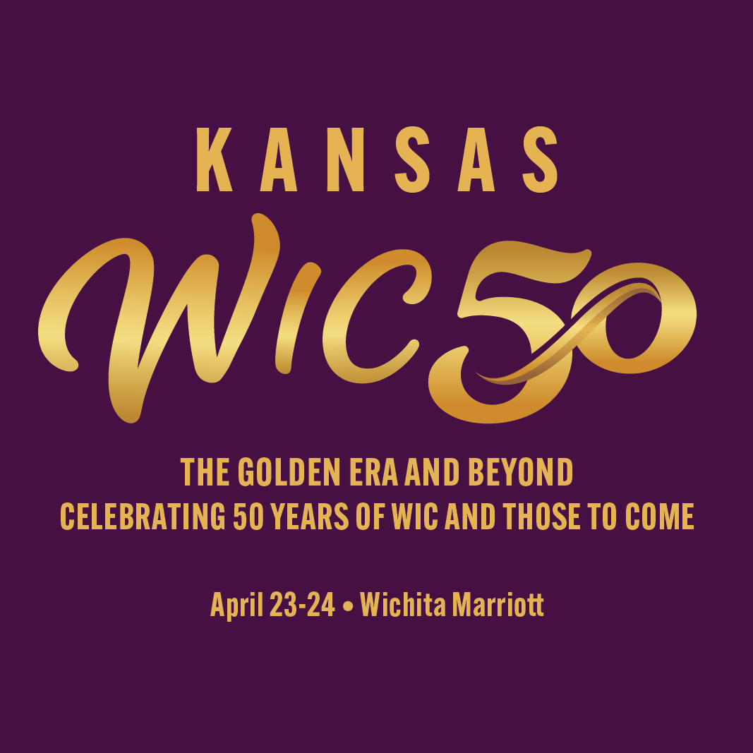 2024 Kansas WIC Conference 50 year logo