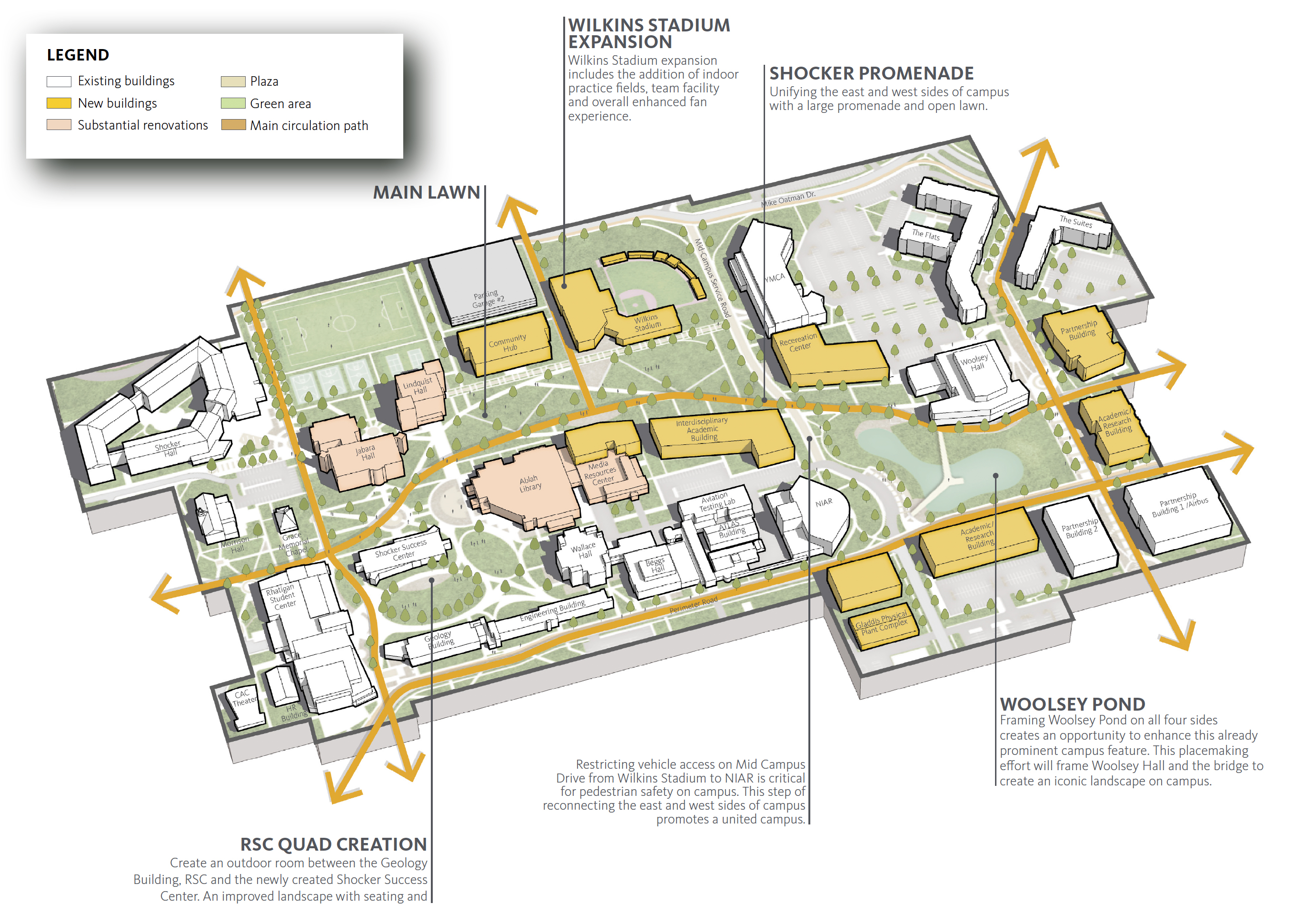 Academic District Enhanced map