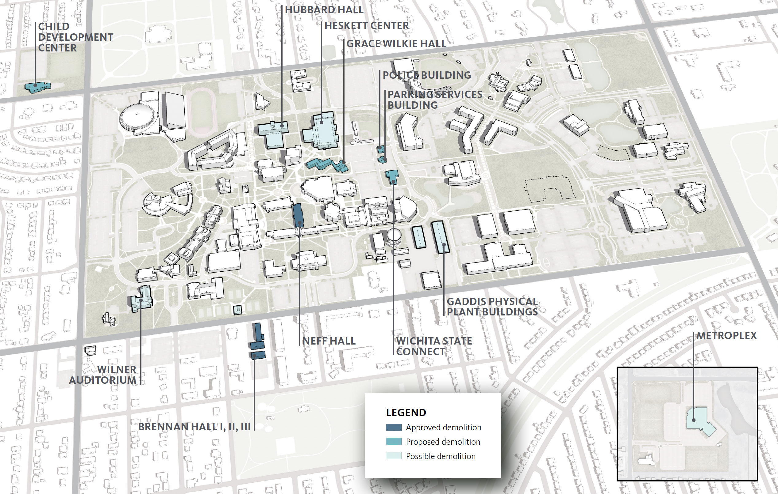 proposed demolitions map
