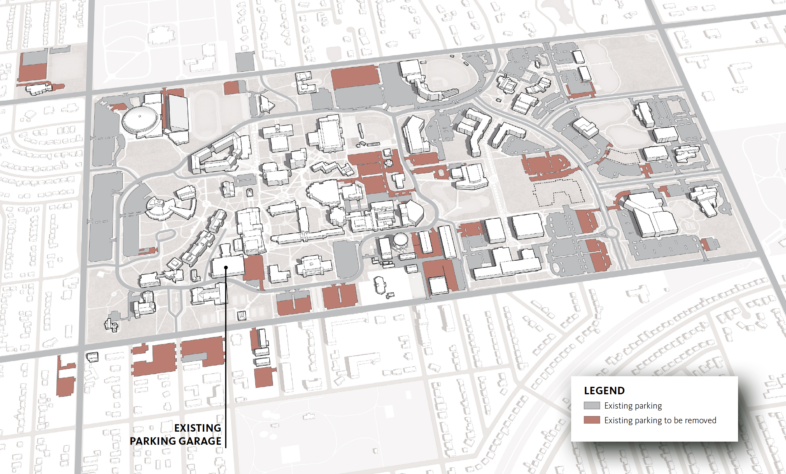 Existing Parking map