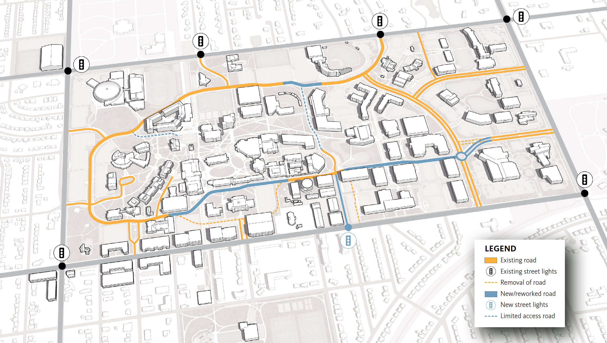 proposed roadways map