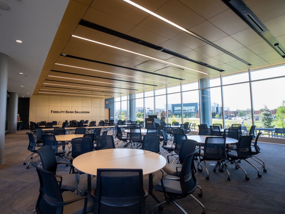 Woolsey hall Room 141: Fidelity Bank Ballroom