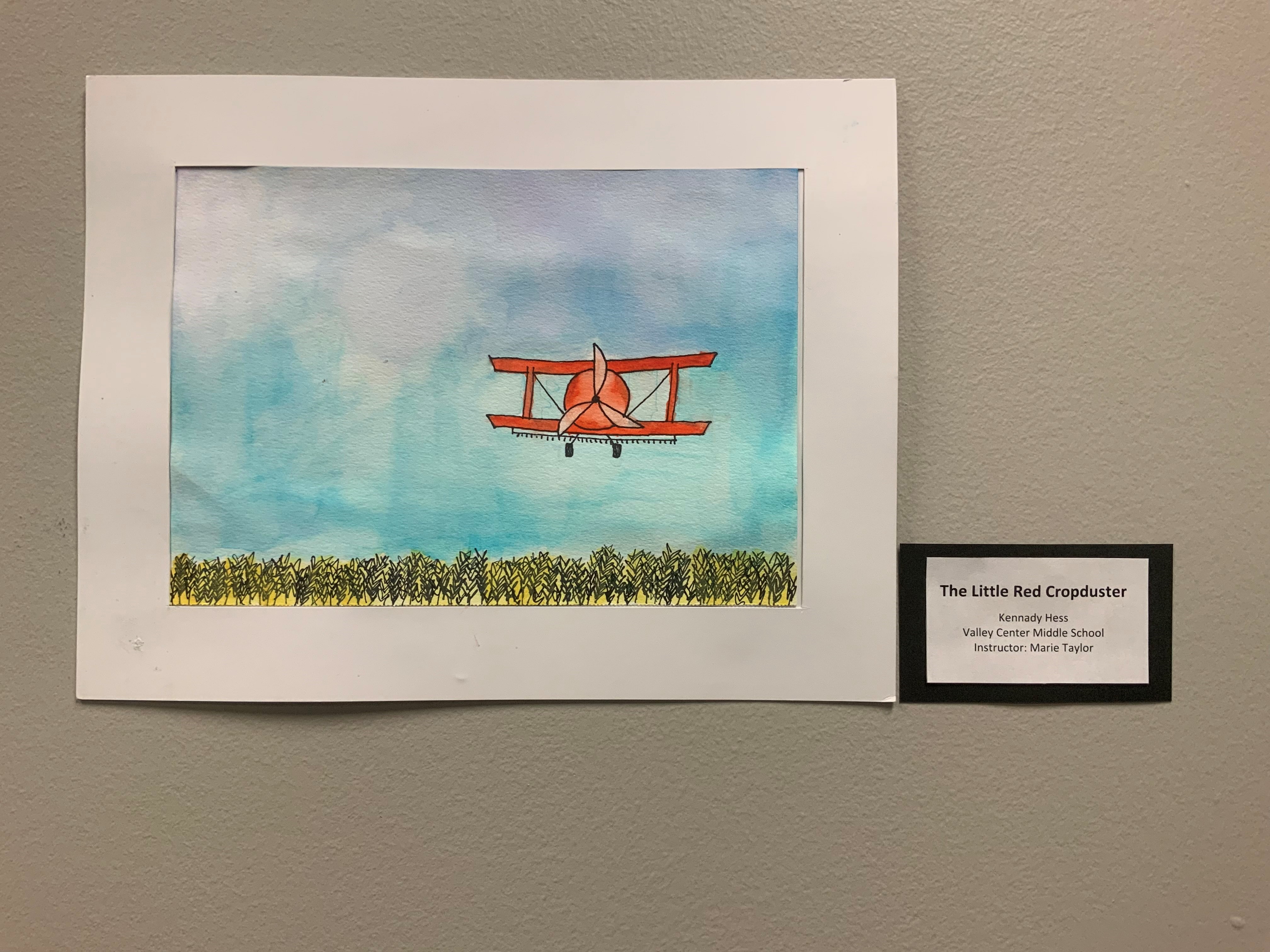 The Little Red Cropduster by Kennedy Hess