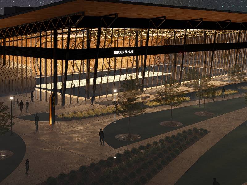 WSU Fly Lab rendering WSU Fly Lab rendering