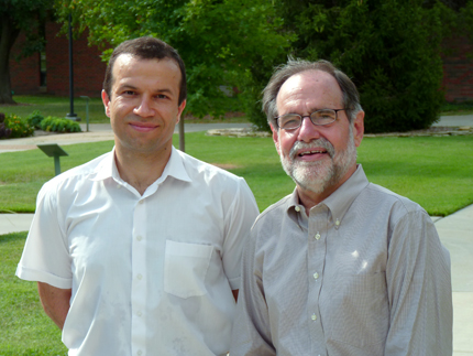 Ali Ahmady, winner of the Akao Scholarship, and his adviser Don Malzahn worked together to make Ahmady the first ever Akao Scholarship winner from a university in the United States.