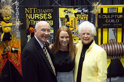 Wichita State senior Liz Quinn received the $500 Don and Shirley Beggs Student Ambassador Society Scholarship.