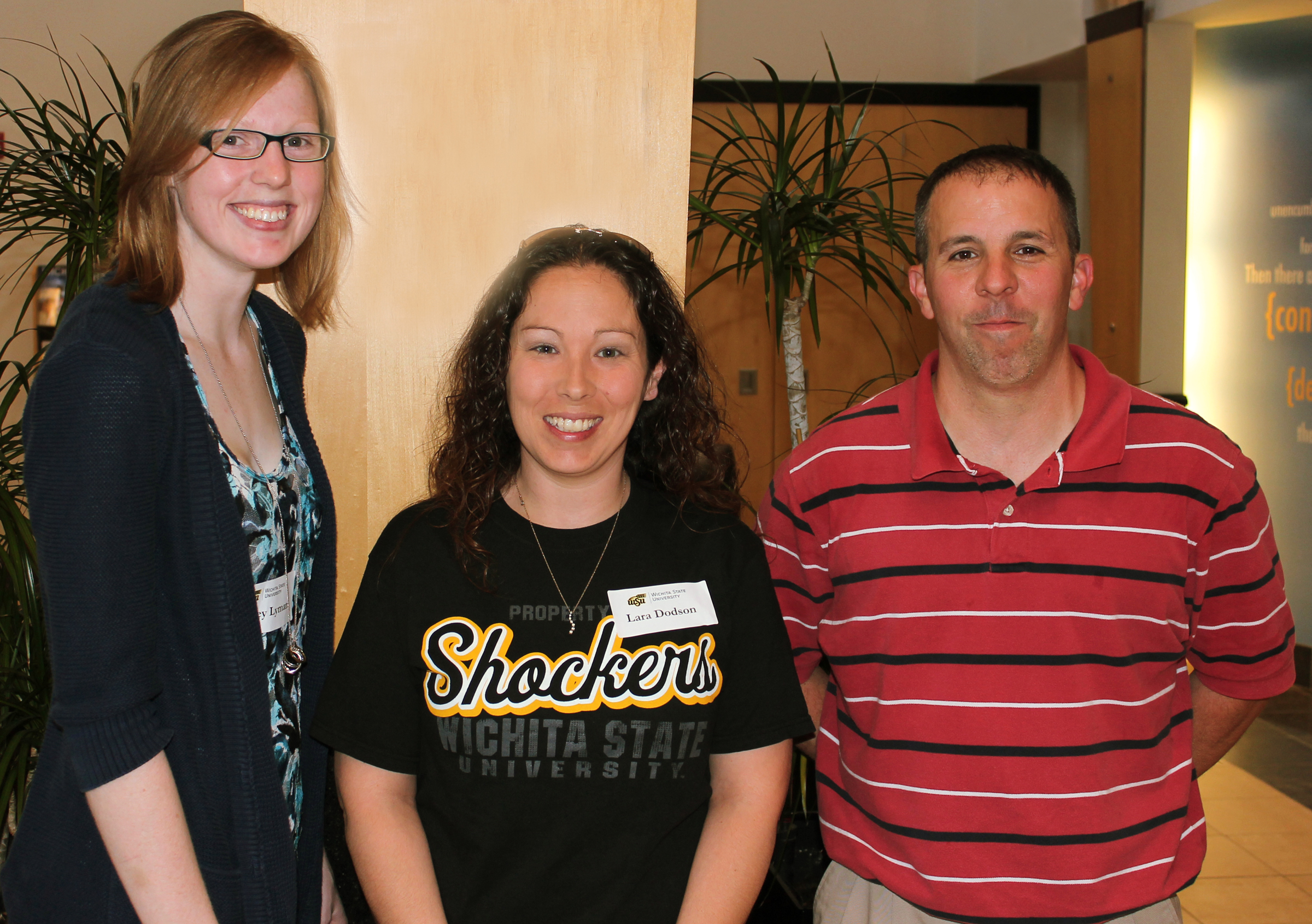 Education students Aubrey Lyman, Lara Dodson, Robert Briley and Krystal Spangler (not pictured) were selected to attend the NASA Pre-Service Teachers Institute this summer.