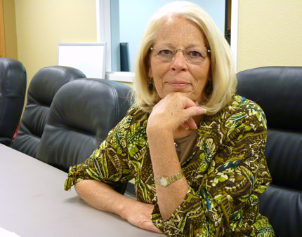 Professor Kathy Coufal has been chair of the Communication Sciences and Disorders department at Wichita State for the past eight years.