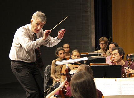 WSU Associate Professor of Music Mark Laycock is leading a WSU orchestra on a summer tour of Washington and Oregon.