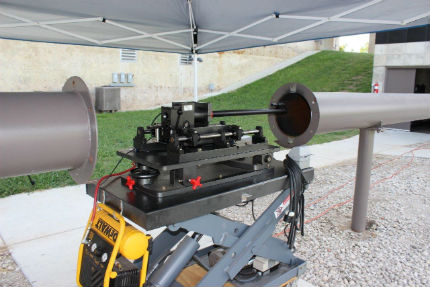 A new Ballistics and Impact Dynamics Research Lab has been opened by  NIAR in the former Britt Brown Arena at the Kansas Coliseum.