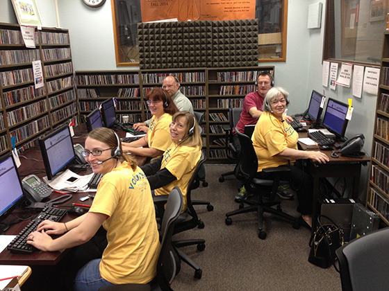 KMUW's Fall 2014 Pledge Drive earned an all-time record high of $337,281.