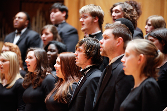 The 52nd Annual Candlelight Concert takes place at 4 p.m. Sunday, Nov. 30, and 7:30 p.m. Monday, Dec. 1, in Wiedemann Concert Hall.