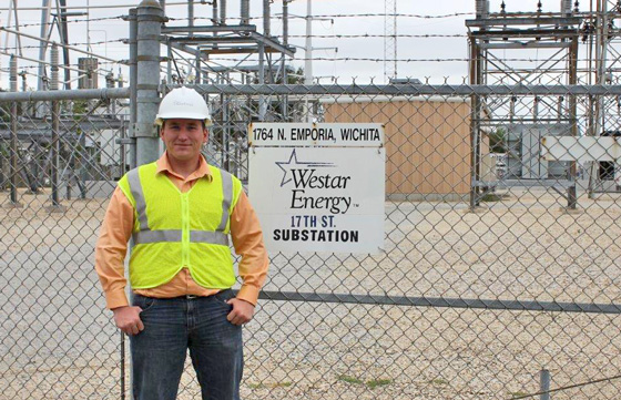 Nick Cox says his internship at Westar Energy will give him a competitive advantage when it comes time to enter the workforce.