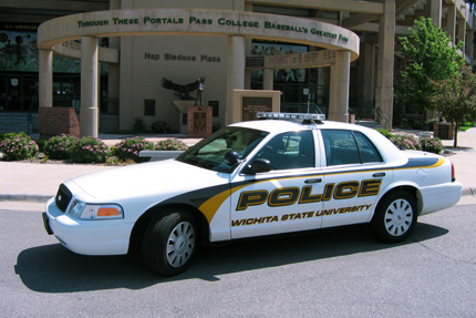 The Wichita State Police Department has a new fleet of patrol cars that are more eco-friendly than before.