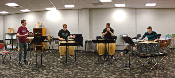 WSU's Impulse Percussion Group will perform 