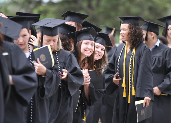 The 117th spring commencement ceremonies will take place Friday and Saturday, May 15-16, at Wichita State University.