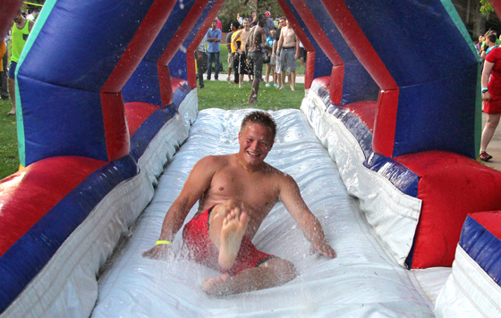 Welcomefest provides a fun way of welcoming students back to campus.