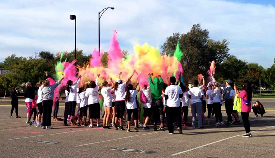 Wichita State University's Gamma Phi Beta chapter, Beta Chi, received a letter of recognition from the Gamma Phi Beta International Foundation for raising $11,900 for Girls on the Run.