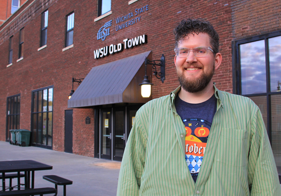 Kenton Hansen, software development lab director for Ennovar, is leading Wichita State's new coding academy. The first classes are being held in WSU Old Town.