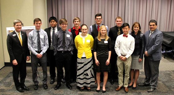 Winners of the 2016 Wallace Scholarships were announced Friday, Feb. 19.