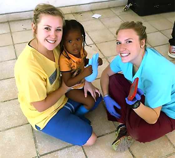 Wichita State physical therapy students traveled to Haiti last fall to work with residents in need of medical services.