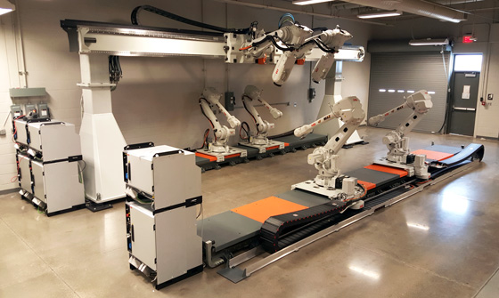 The multi-robotic advanced manufacturing lab will be a part of the 3DExperience Center in the new Experiential Engineering building on WSU's Innovation Campus.