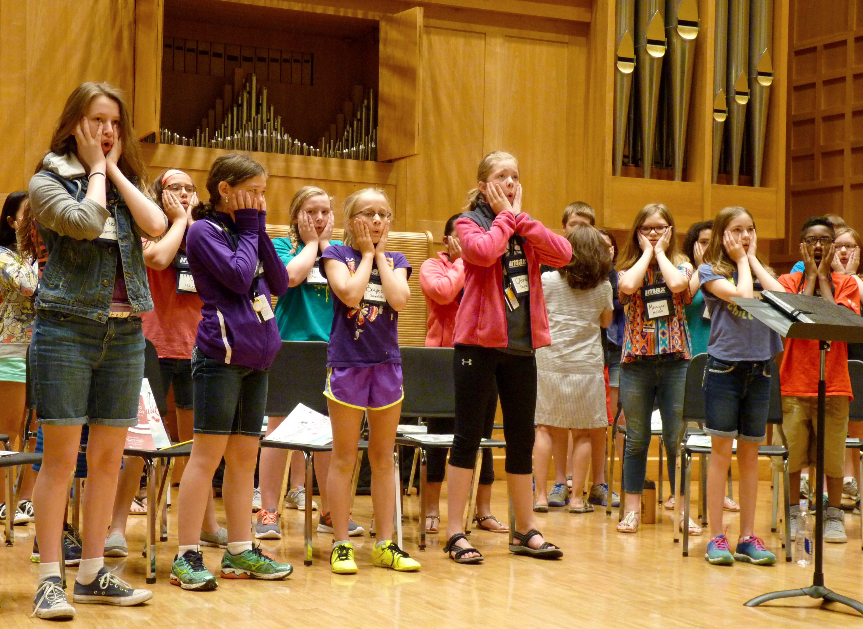 Kodaly summer campers