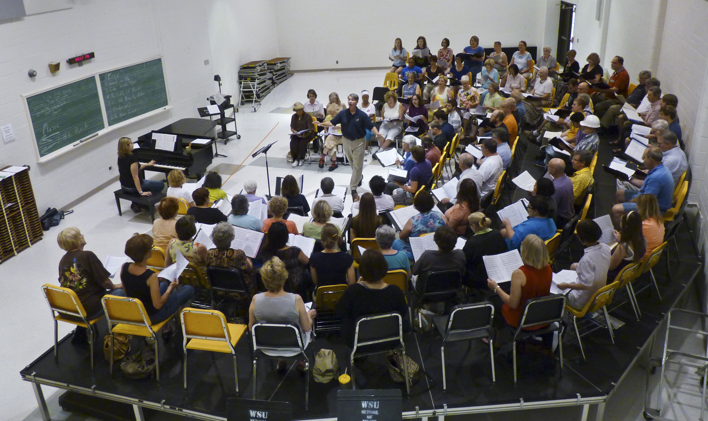 Wichita State University's summer choir sings about the journey of life at their summer concert.