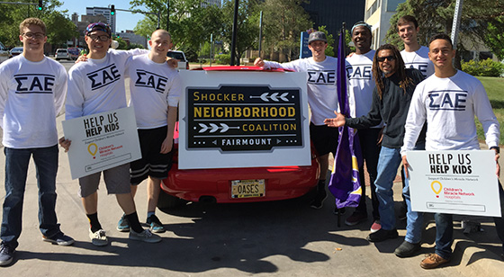 The Shocker Neighborhood Coalition brings together Fairmount residents and university members to build a thriving community around campus.