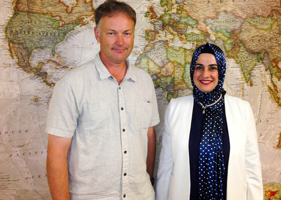 Gregory Houseman and Esra Buyuktahtakin are conducting research to help Kansas ranchers with an invasive species of weed.