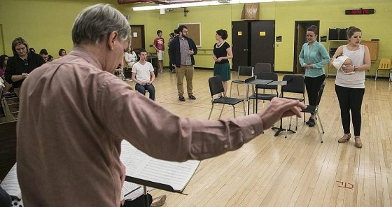 Mark Laycock, director of orchestras at Wichita State University, is ready to try Handel's 