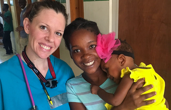 Wichita State nursing student Tracy Lindstrom says her mission trip to Haiti was an eye-opening and devastating experience.