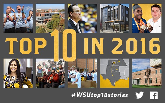 Wichita State counts down the top 10 stories of 2016.