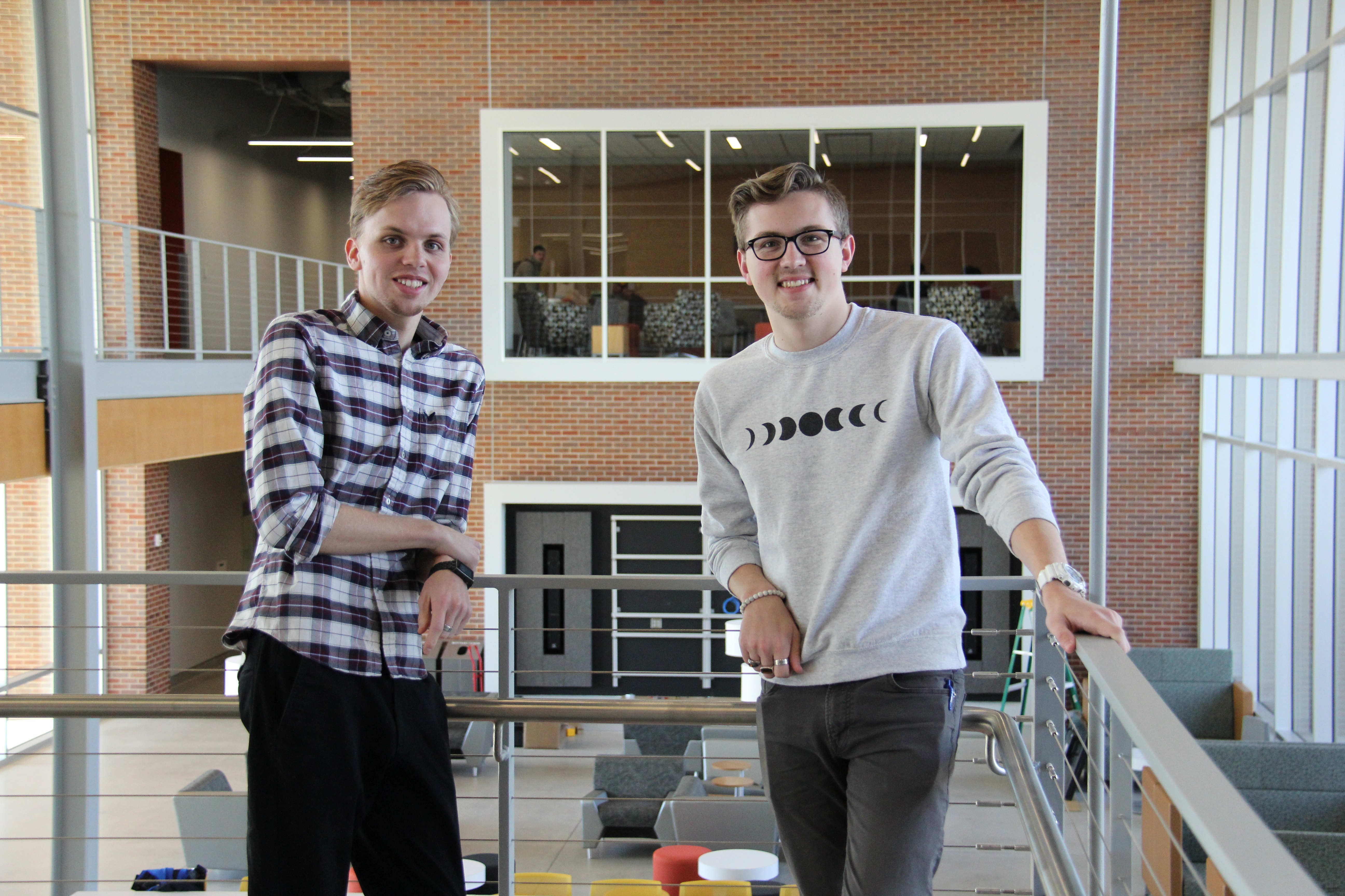 Wichita State students Jared Goering and Spencer Steinert submitted an idea for a wearable electrical engineering and coding education device to the Ozy Genius Awards.