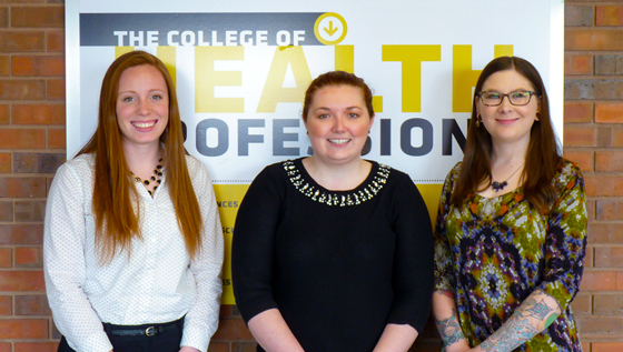 Logan Vincent, Ashley Schalk and Whitney Lindeman have been awarded the first Legend Senior Living fellowships through the new Legend Fellows Program.