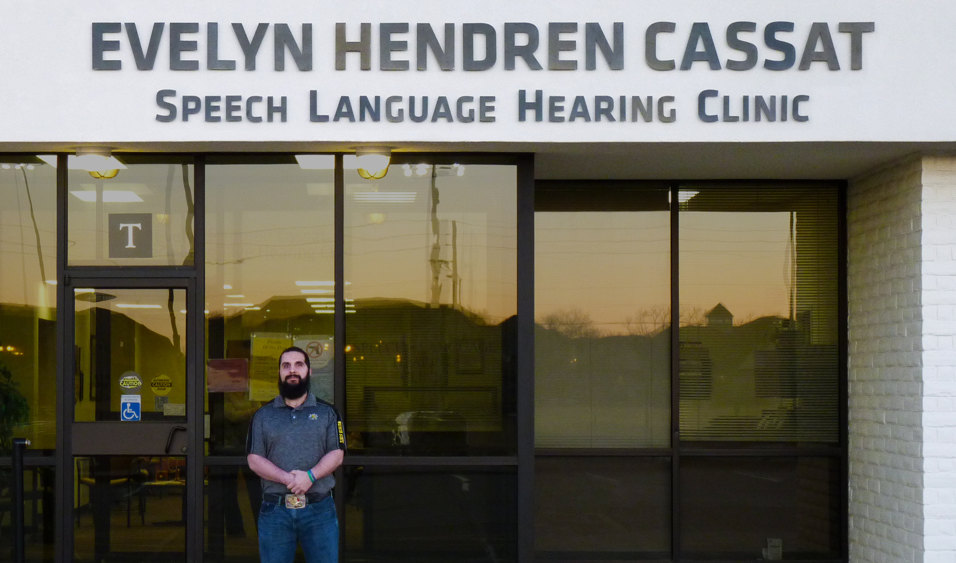 Tony Perez has made significant progress overcoming his TBI by attending speech therapy at the Speech-Language-Hearing Clinic at Wichita State.