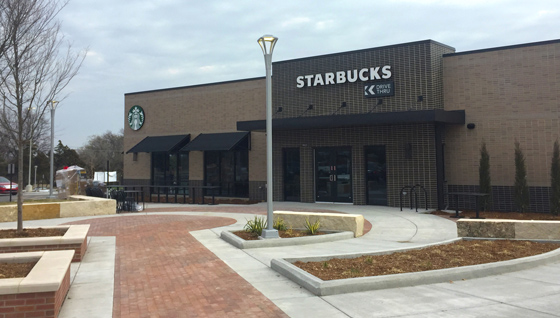 A full-service Starbucks is open at Wichita State University's Innovation Campus.