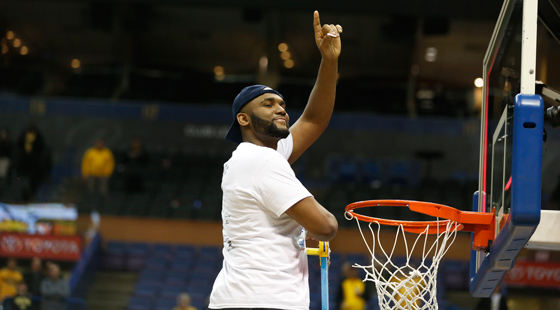 Wichita State junior Shaquille Morris will play in his third NCAA Tournament at 6:10 p.m. CT Friday in Indianapolis against No. 7 seed Dayton at Bankers Life Fieldhouse.