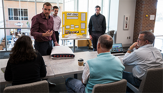 A team made comprised of three students has won the Koch Innovation Challenge at Wichita State University.