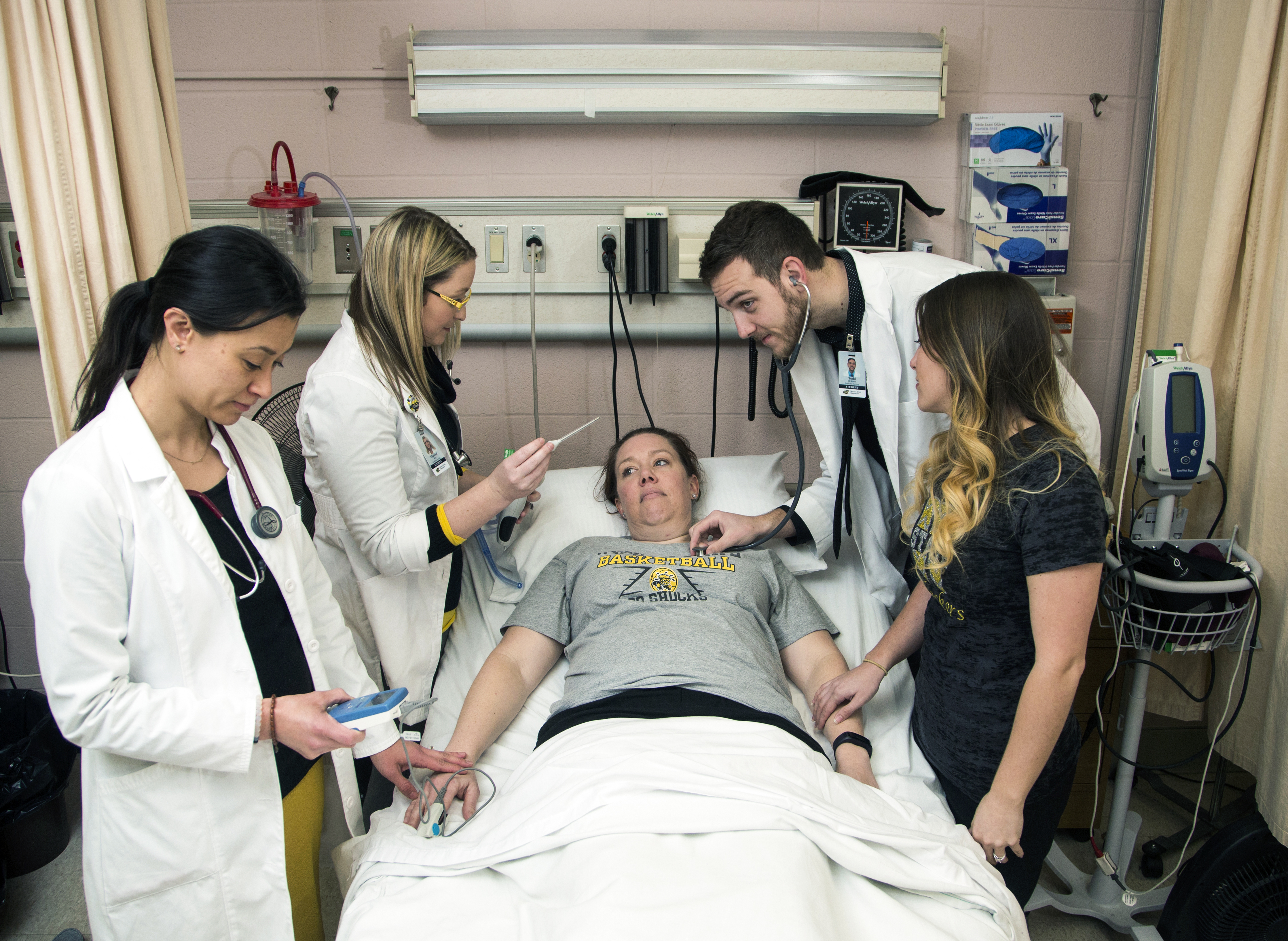 The Accelerated Nursing program at Wichita State has moved to Ahlberg Hall, bringing all the School of Nursing programs together in one building.