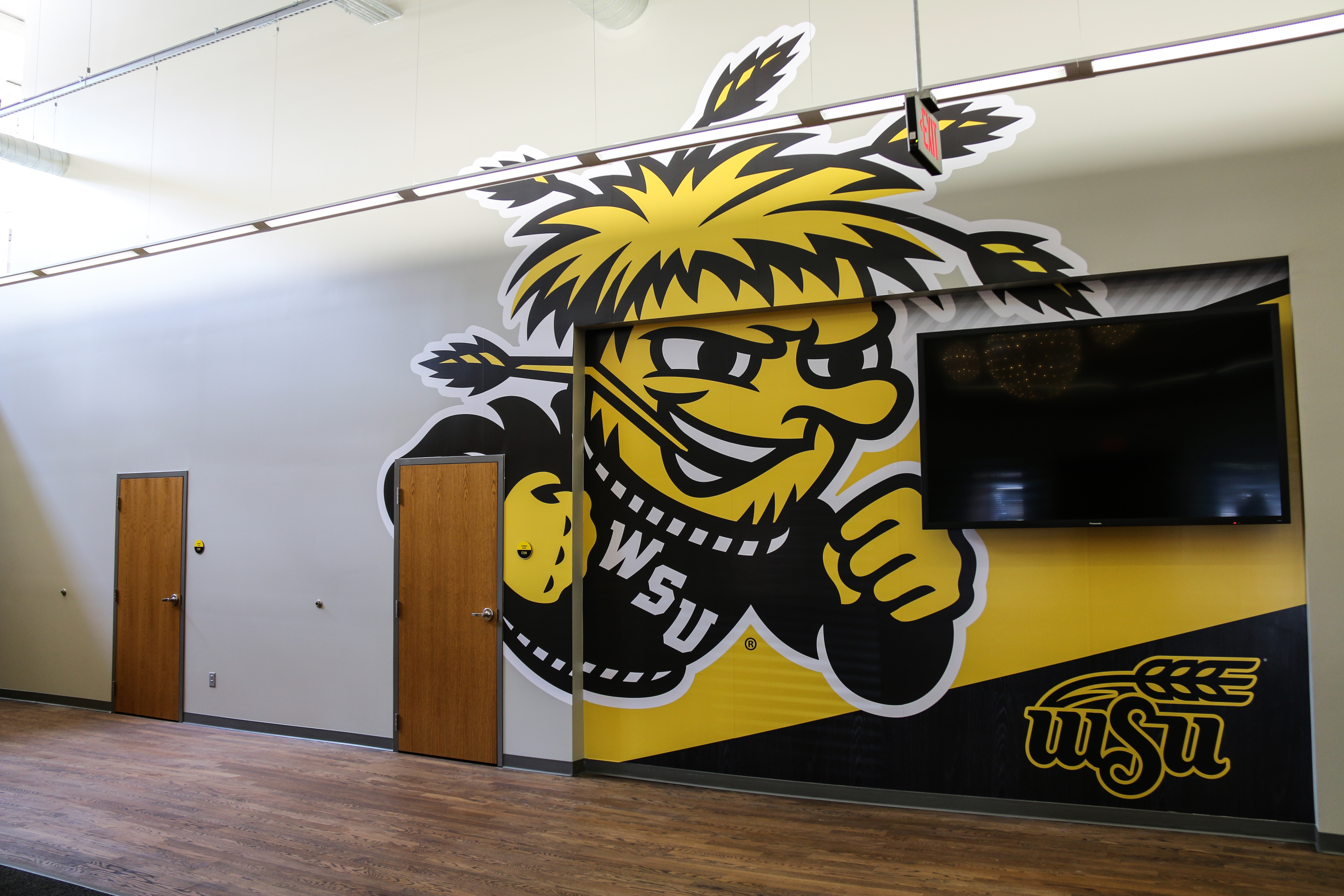 The new WSU Old Town building is home to Wichita State's Physician Assistant and Physical Therapy programs, along with Wichita Area Technical College's health professions programs.